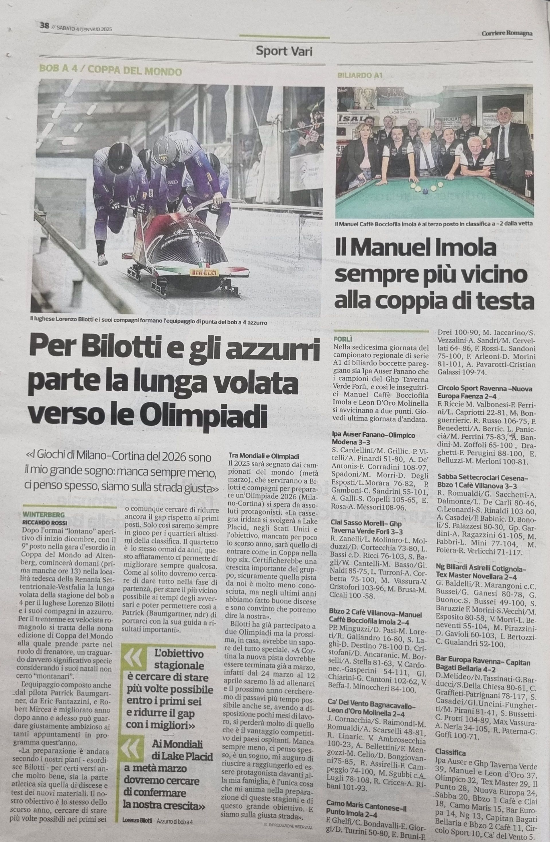 Corriere Romagna Sport 