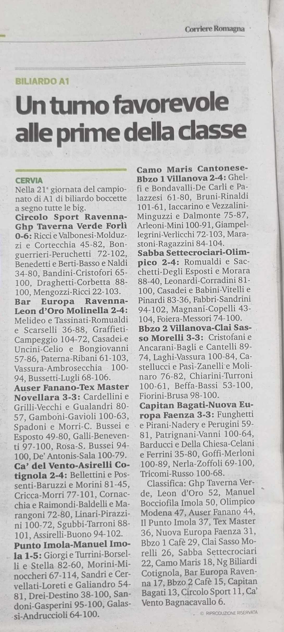 Corriere Romagna Sport