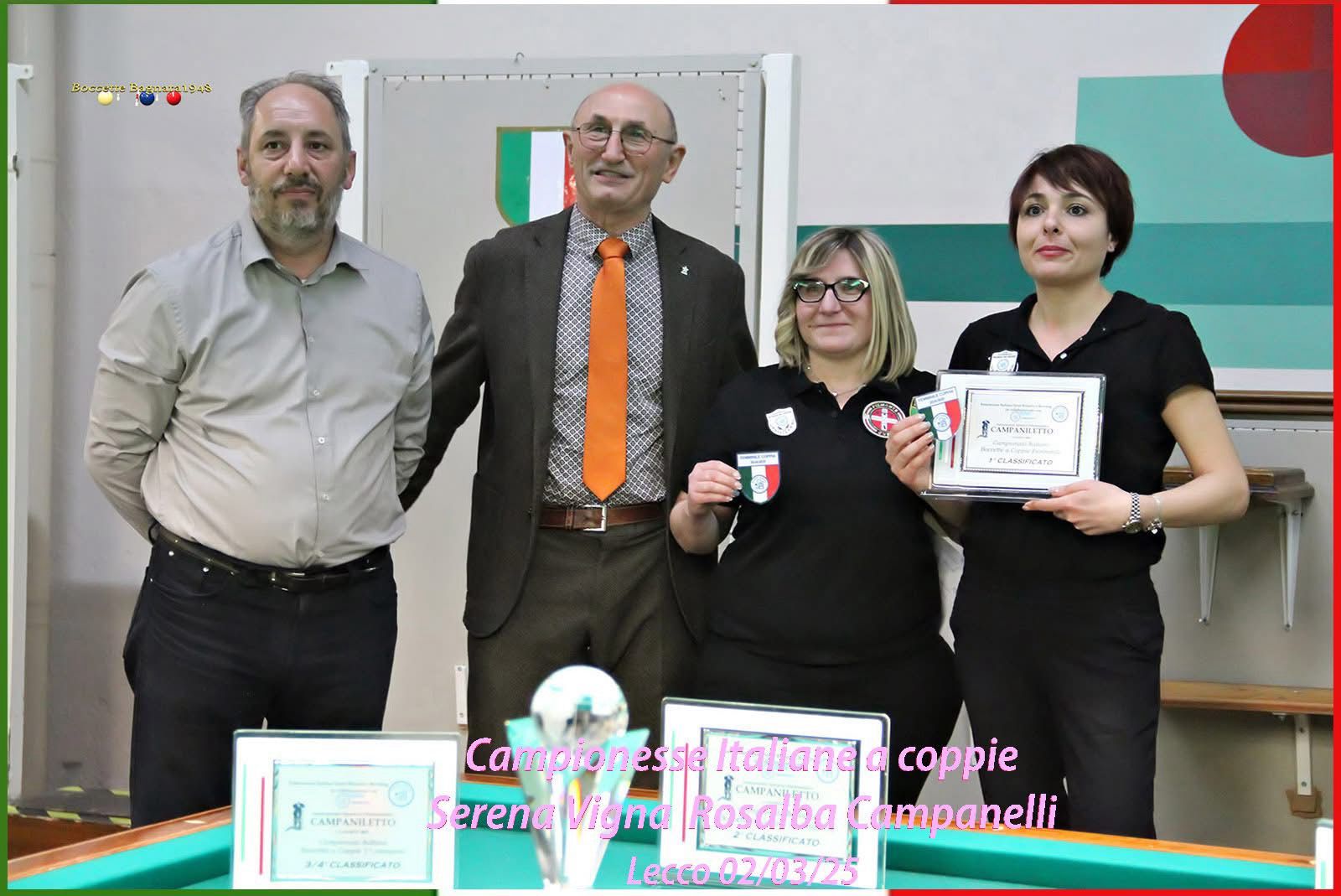 Marco Costantini, Loris De Cesari, Serena Vigna e Rosalba Campanelli