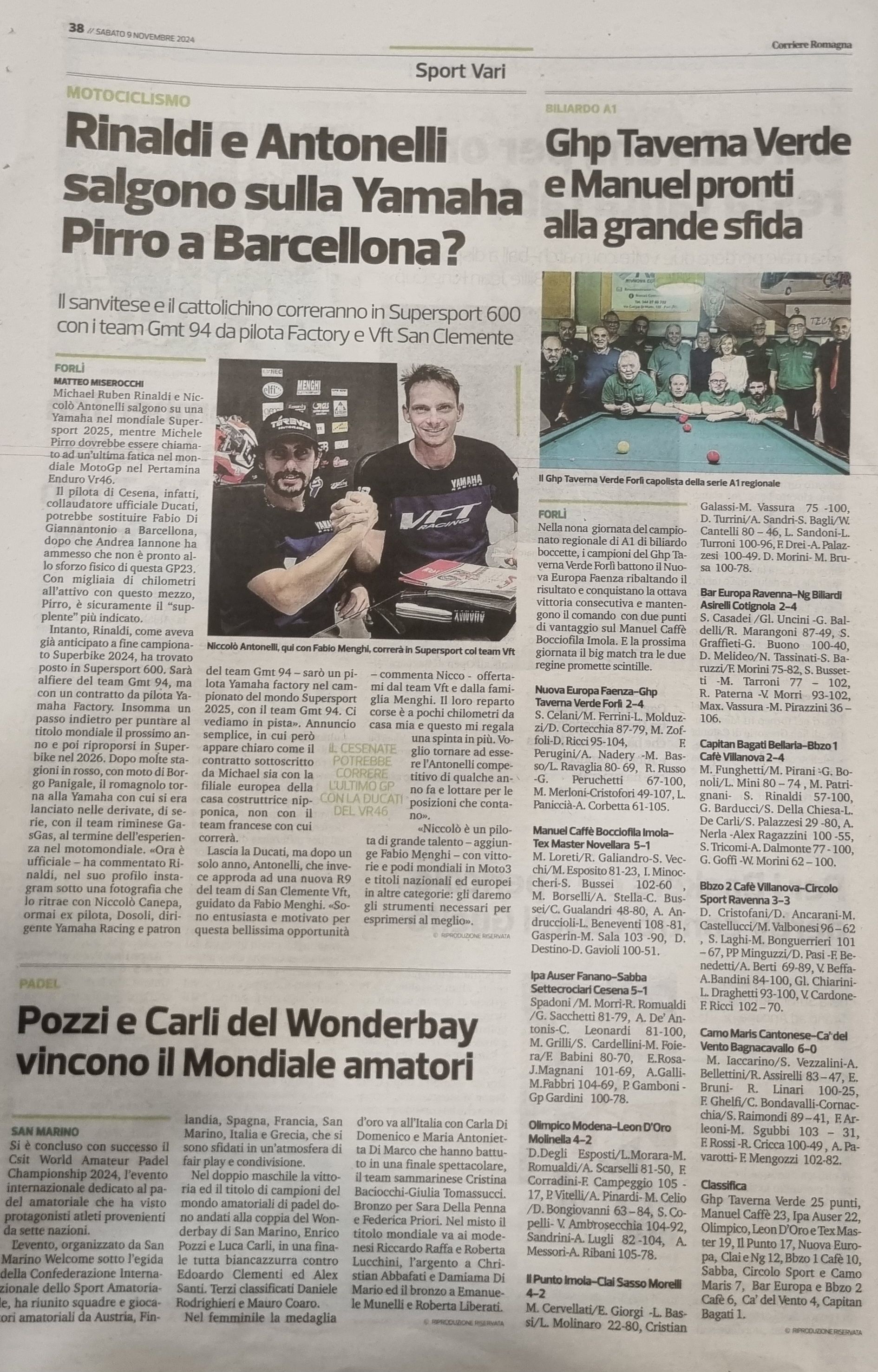 Corriere Romagna Sport