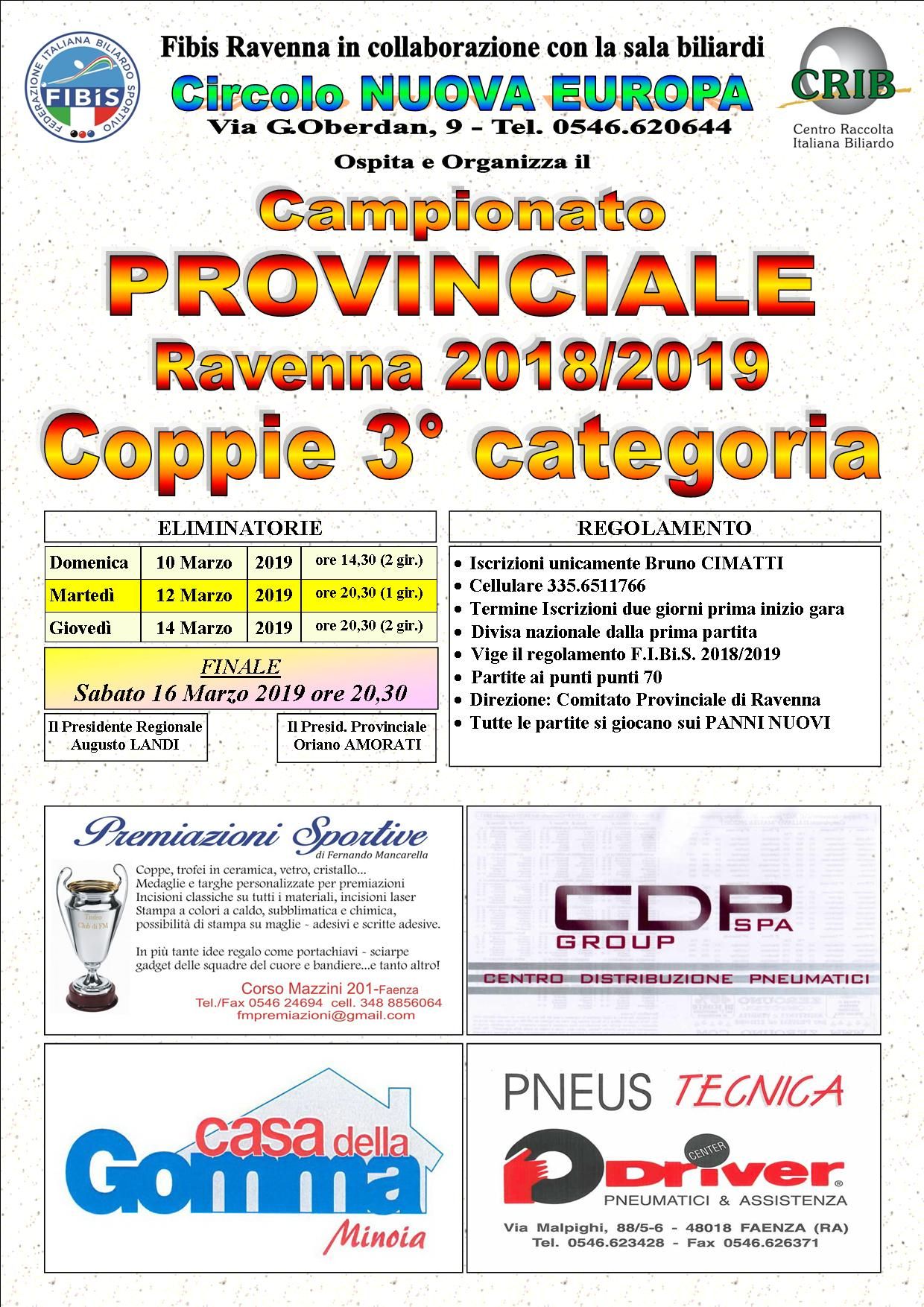 Coppie 3^ categoria